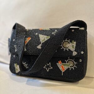 Made In India Beaded Shoulder Bag